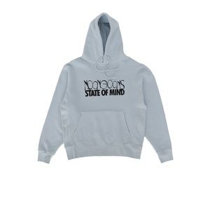 NOON GOONS Men's M Light Blue State Of Mind Men's Graphic Hoodie NWT